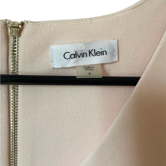 ✨Powder pink Calvin Klein dress is great condition!✨ - Picture 3 of 5